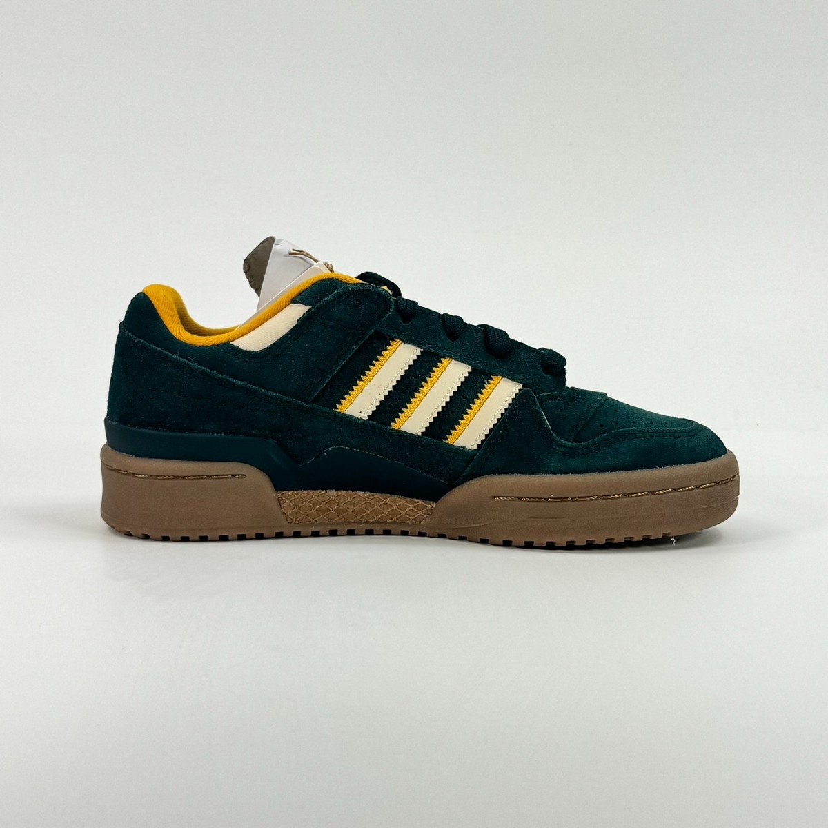 Men\'s Size 8.5 Adidas Forum Cl Low Aurora Ivy/Wonder White/Preloved Yellow Adidas Forum Low Cl  main image 2