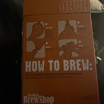 NEW Brooklyn Brew Shop Hard Cider Making Kit: Starter Set 
