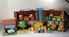 Vintage 1969 Fisher Price Little People Play Family Brown Tudor House 952 EXTRAS