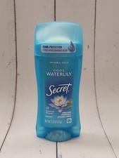 Secret Cool Waterlily Invisible Solid Deodorant for Women, 2.6 oz