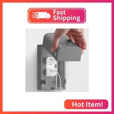 Bates - Baby Safety Outlet Cover Box, Grey, Outlet Covers Baby Proofing, Plug Co