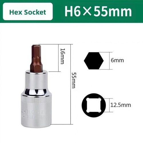 Alloy Steel DisassemblyTool Socket 4-14mm Joint Hexagonal Remover Repair Tools - Picture 15 of 17