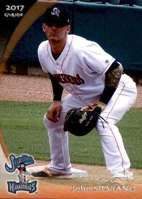 2017 Jupiter Hammerheads Grandstand #30 John Silviano Hypoluxo Florida FL Card