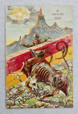 cartolina reggimentali fanteria brigata bari 139 rgt monte asolone '900 fp