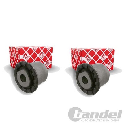 2x FEBI HINTERACHSBUCHSEN LAGER passend für FORD MONDEO LINKS+RECHTS