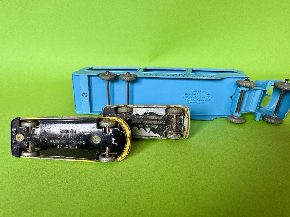 Matchbox A2A Bedford Car Transporter mit 2 Schrott Autos 66A DS 19, 30A Ford - Bild 4 von 4