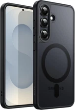 Magnetic Case for Samsung Galaxy S25 5G, Compatible with Magsafe, Translucent Ma