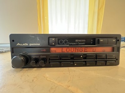 Audi Gamma CC Galla radio 4AO Q35 186 cassette tape