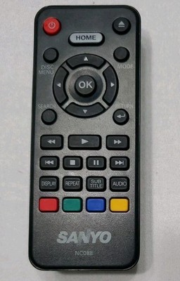 Original Sanyo NC088 Remote Control FWBP505F FWBP505FK FWBP506FF