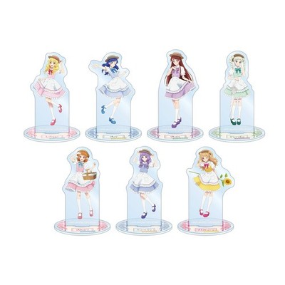Aikatsu! 10th STORY ~ Country style dress Trading Acrylic Stand BOX [all 7 sets]