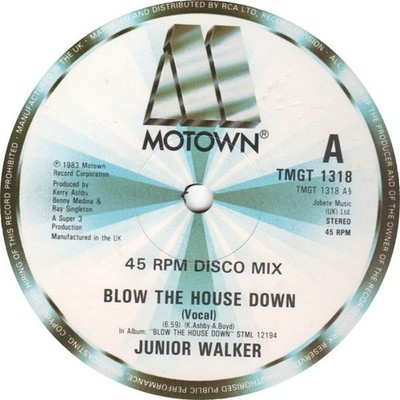Junior Walker - Blow The House Down (12'') (Near Mint (NM or M-)) - 3872968603