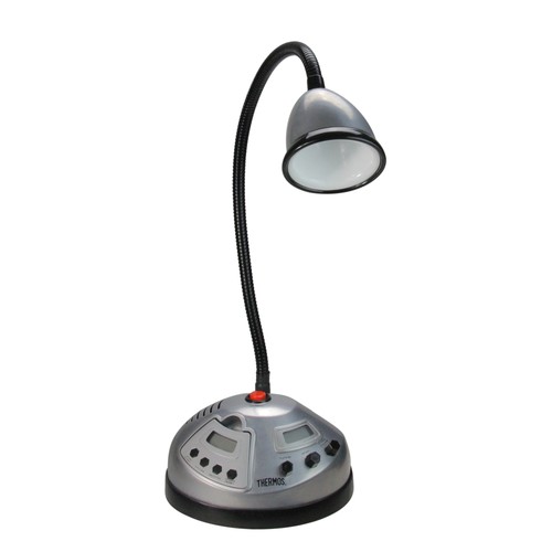 Pool Central Deluxe Silber Sommer Außen Grill Licht Digital Timer und Radio