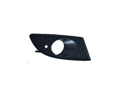 Calandra Centrale Sportiva Compatibile Con Seat Leon / Altea / Toledo (2005-2009) - GV-238, Design Miele Nero Opaco, Con Marchio E, Senza Omologazione