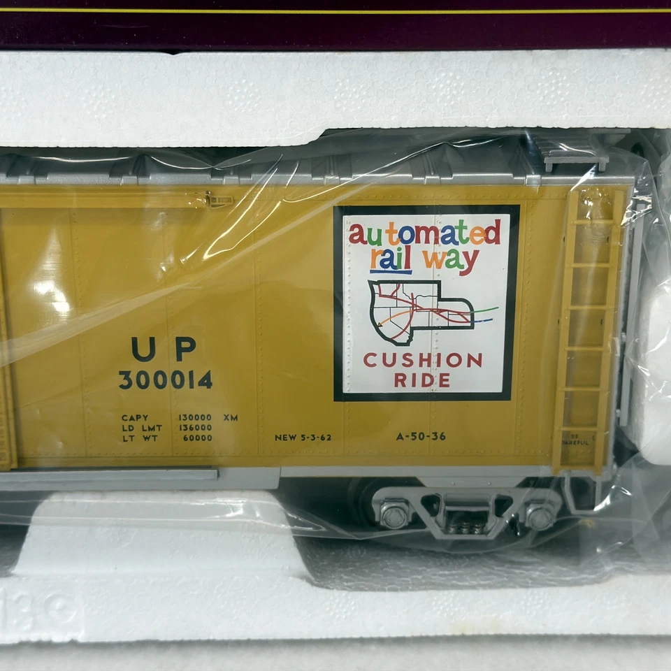 MTH Premier 20-90022B Union Pacific 50’ Double Door Boxcar O Gauge New #300014 - Image 3 of 4