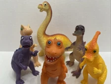 Greenbrier International Dinosaur Lot Of 6 Cartoonish Looking With Big Eyes