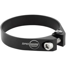 Custom Billet Aluminum Radiator Hose Clamp, 1.5 Inch, Black