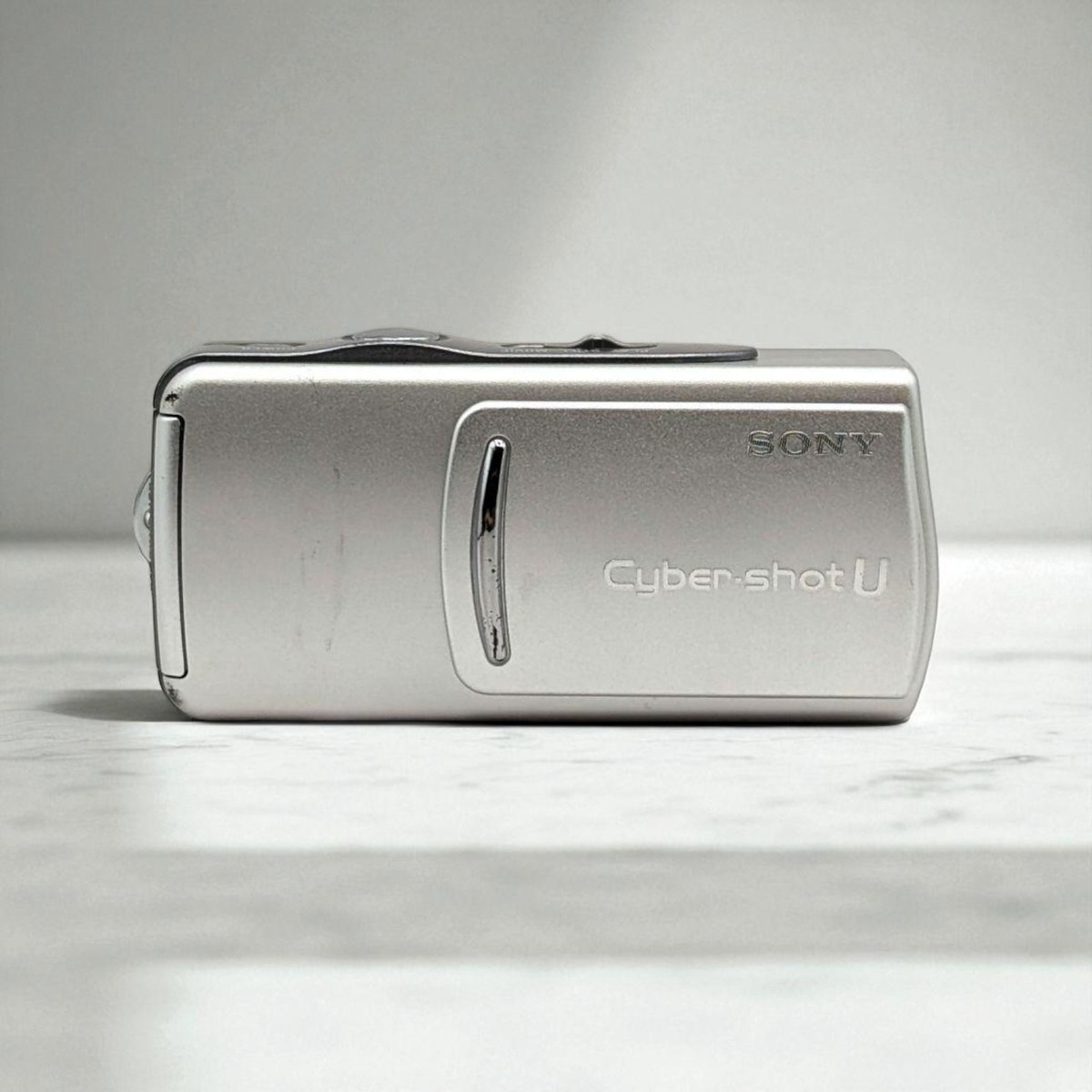 DSC-U20 SONY Cyber-shot　デジタルカメラ Sony Cyber-shot U DSC-U20 Silver Digital Camera w/Memory