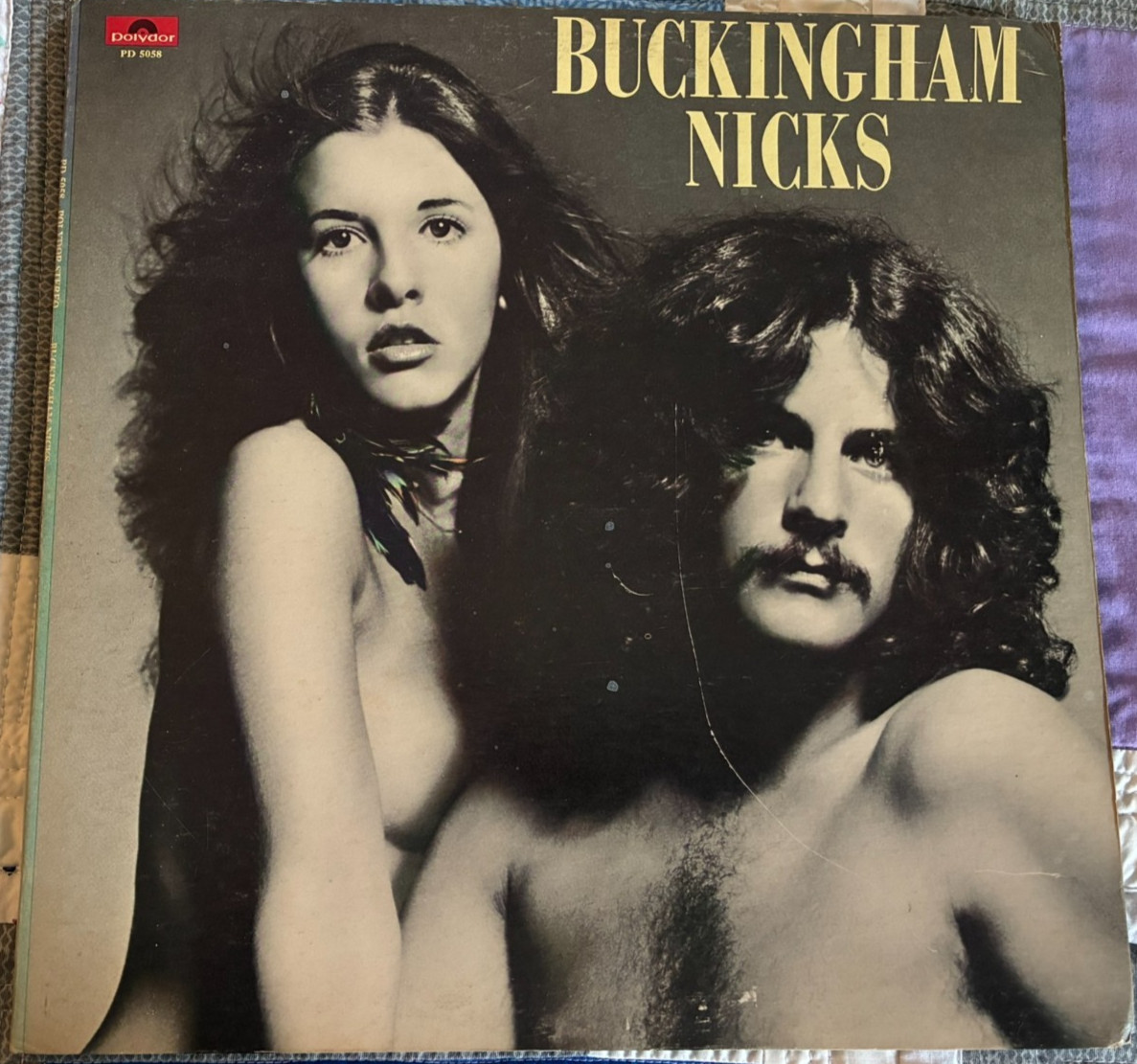 BUCKINGHAM AND NICKS LP 73' 1ST PRESS VINYL FLEETWOOD MAC 12" RARE