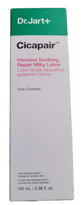 Dr.Jart+ Cicapair Intensive Soothing Repair Milky Lotion 100mL / 3.38 fl oz NEW