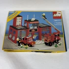 LEGO 6385 Fire House-I 1985 Legoland Town Set w/ Box Instructions Baseplates