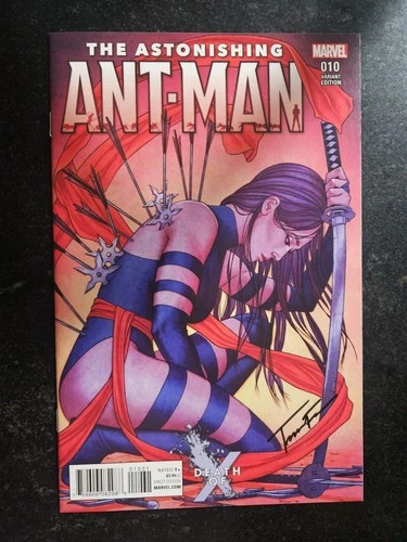 The Astonishing Ant-Man #10C (2016) - Marvel Frison Variant SIGNED