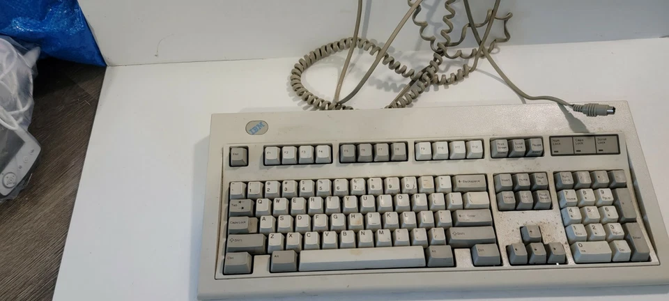 Vintage IBM by Lexmark 71G4644 Quiet Touch Mechanical Keyboard Model M AUG93 see - Image 2 of 4