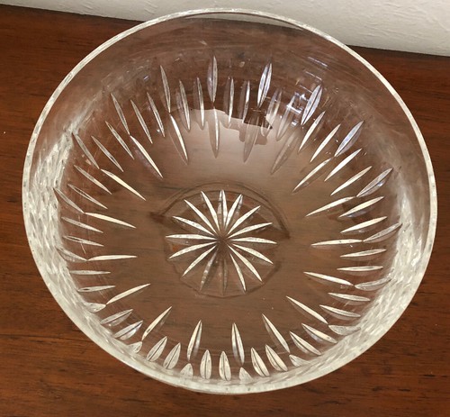 Stunning Atlantis Leaded Crystal Bowl 8 1/4” Diameter - Picture 2 of 4