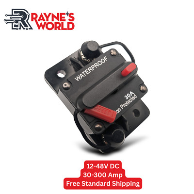 30A zu 300A 12V 48V Circuit Breaker Power Schützen Sicherung Trolling