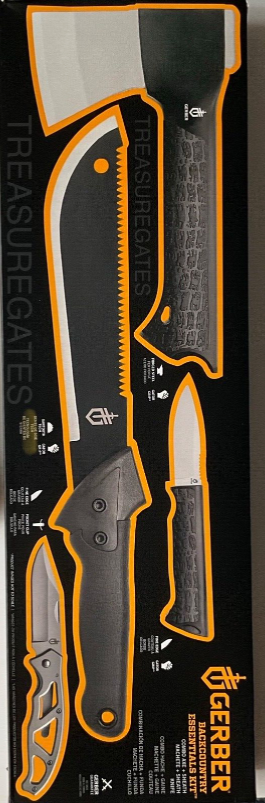 Gerber Backcountry Essentials 6 pc Kit + Free 4 Piece Fire Starter