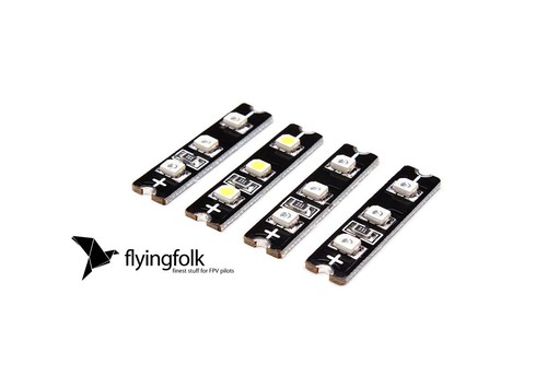 LED Light Board Strip 4 Farben für FPV 250 Race Quadcopter und Multicopter