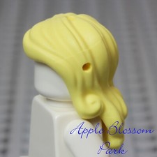 NEW Lego Female Minifig BLONDE HAIR Girl Princess Friends Long Curly Yellow Hair