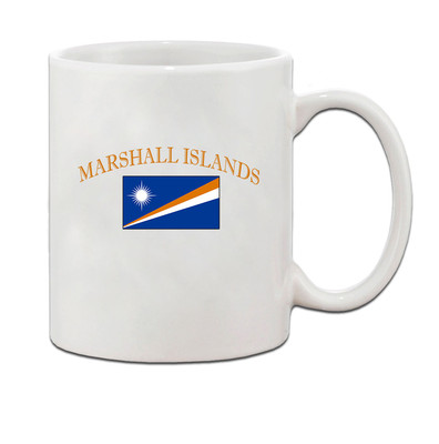 Marshall Island Style 2 Flag Country Ceramic Coffee Tea Mug Cup