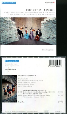 Shostakovich String Quartet No.8 / Schubert String Quartet No.14, Aris Quartett