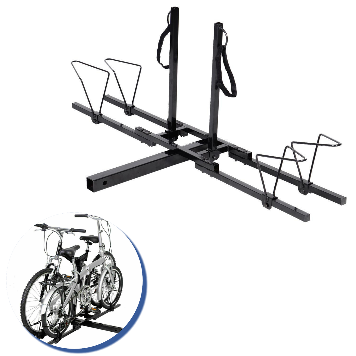 Hitch Bike Schwinn Bike Rack Hatchback Heavy Duty Hitch Mount
