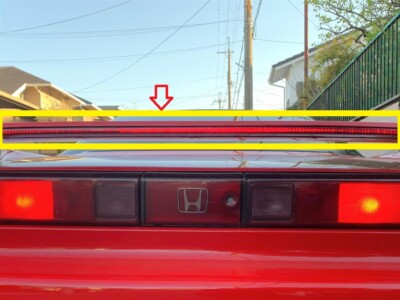 Genuine NSX NA1 NA2 Rear Wing Center Tail Third Brake HONDA ACURA