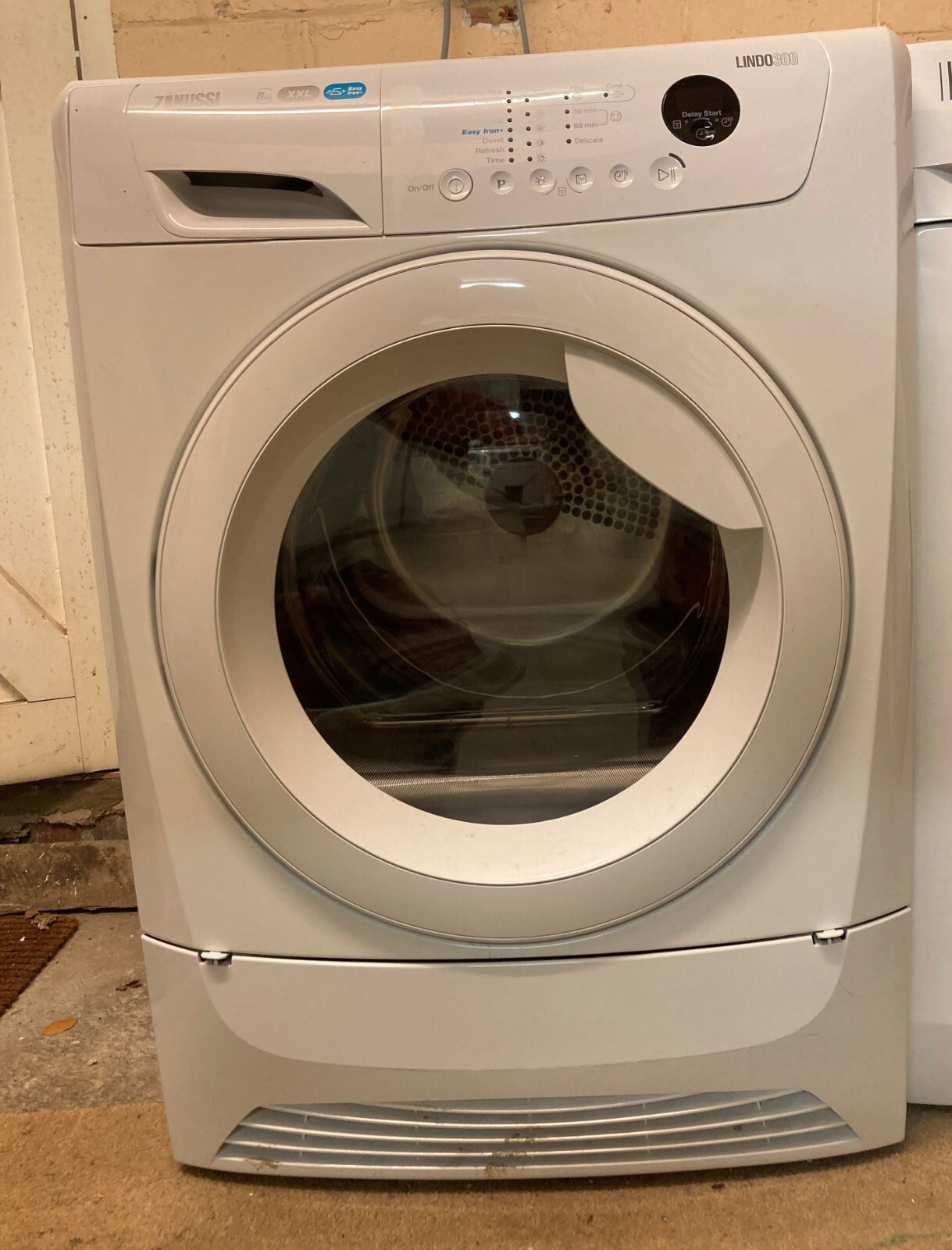 Zanussi ZDC8203wZ Condenser Tumble Dryer 8kg load, B Energy Rating, White used eBay