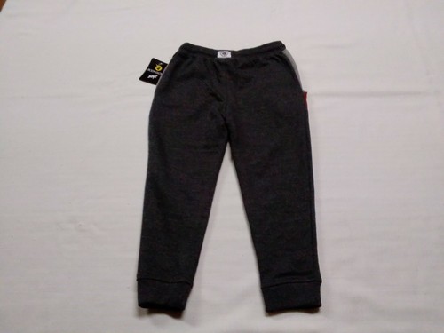 Body Glove Performance Joggers Boys Sz-4 Drawstring Dk Gray W/Red NWT - Picture 4 of 5