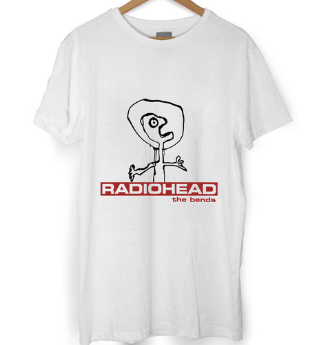 Bends T-shirt Unisex White Cotton 