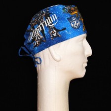 Transformers Movie Theme on Blue Scrub Hat