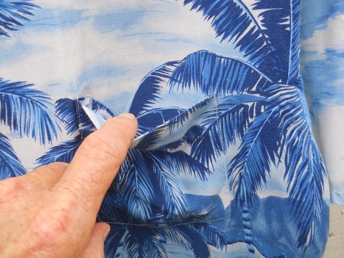 VINTAGE 60'S DUKE KANKANAMOKU PRINT MEN SHIRT HAWAIIAN SHIRT SZ LRG(46) SUNDEK - Picture 3 of 6
