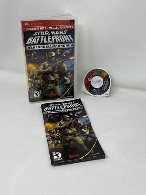 Star Wars Battlefront: Renegade Squadron (Sony PSP) CIB Complete - Tested