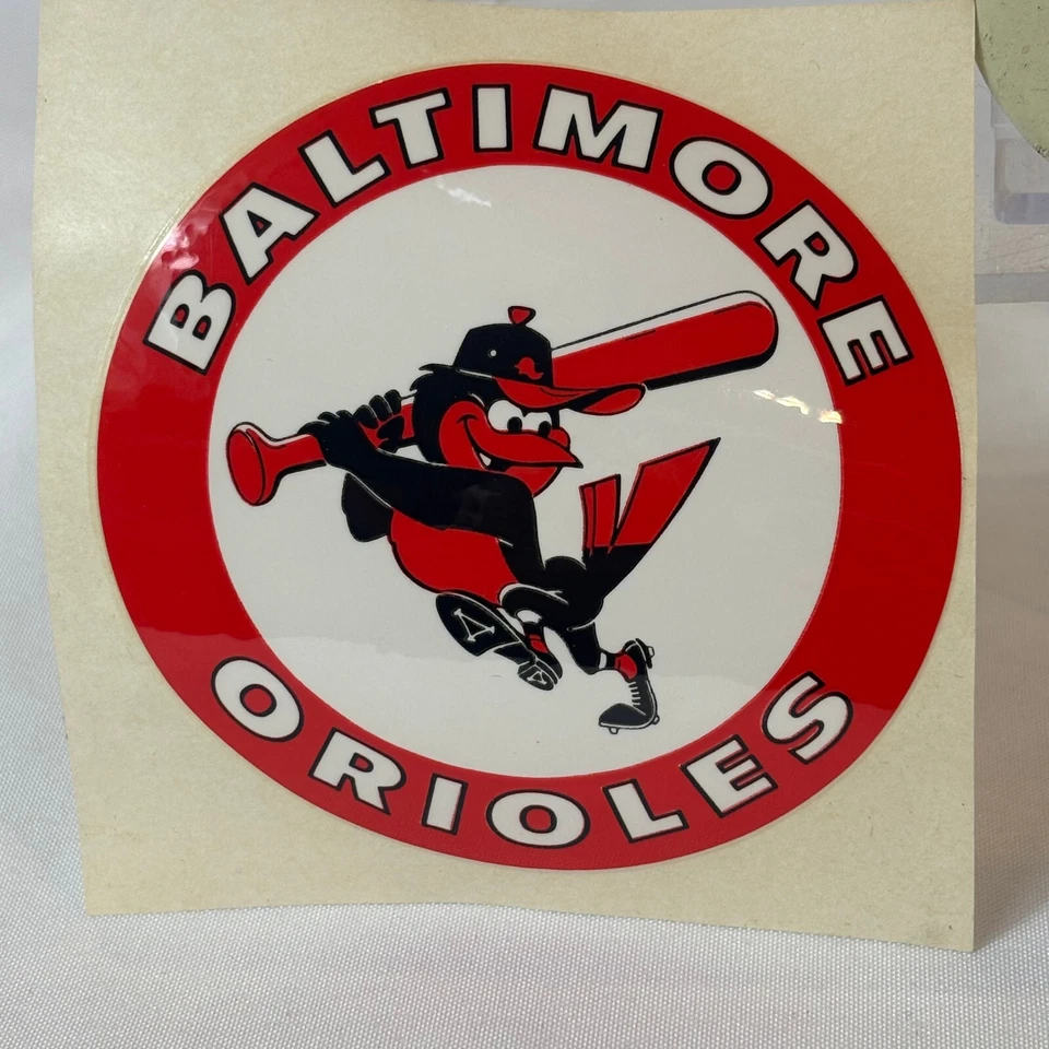 1966 Baltimore Orioles SPIRIT OF '66 Fold Over Pin & Sticker Maryland Baseball - Image 3 of 4