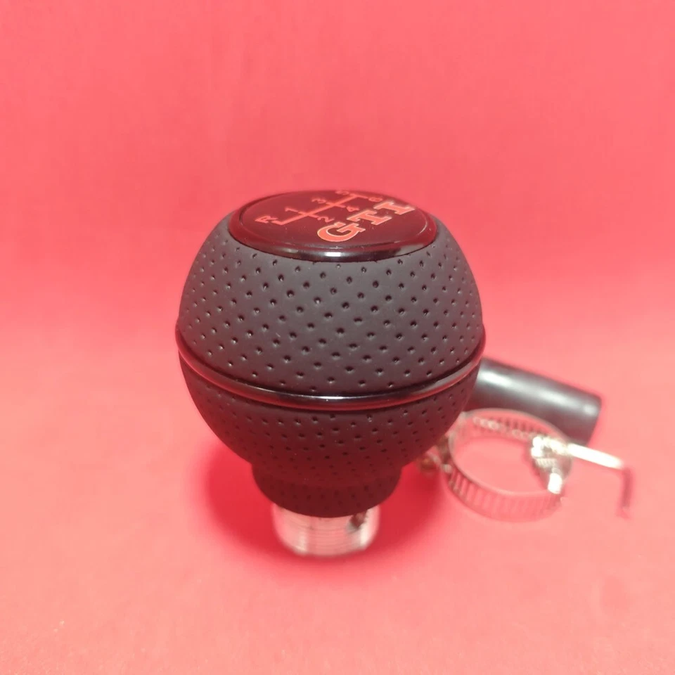 SCHWARZ LEDER 6G SCHALTKNAUF für GOLF POLO MK4 MK5 MK6 MK7 MK7.5 GTI TSI 2.0 1.8 - Bild 4 von 4