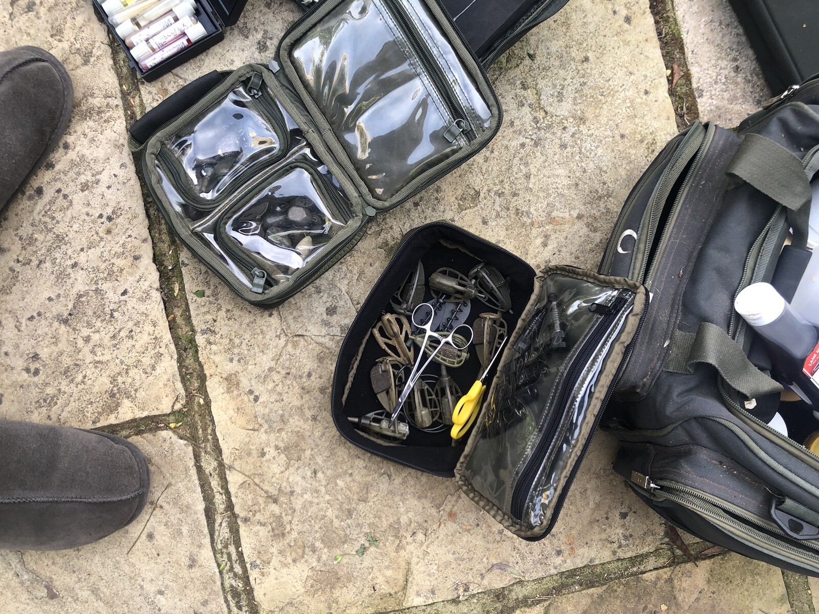 Joblot Carp Fishing Gear Rods,Reels,rod Holdal ,Tackle bags, Alarms