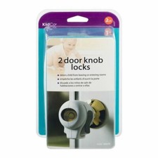 KIDCO DOOR KNOB LOCKS 2 PACK DISTRESSED PKG