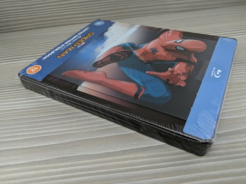 SPIDER-MAN HOMECOMING Lenticular Steelbook Bluray Tom Holland Marvel Home Coming - Photo 5/7