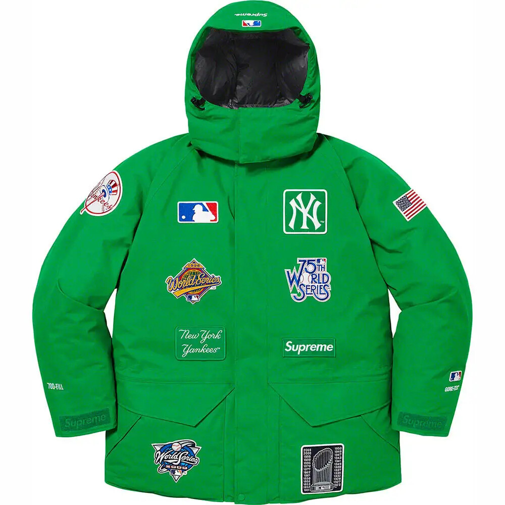 Supreme New York Yankees GORE TEX 700-Fill Down Jacket Supreme New York Yankees GORE TEX 700-Fill Down Jacket