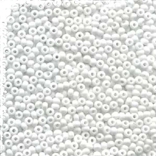 Seed Cylinder Rocaille White Jewelry Making Beads