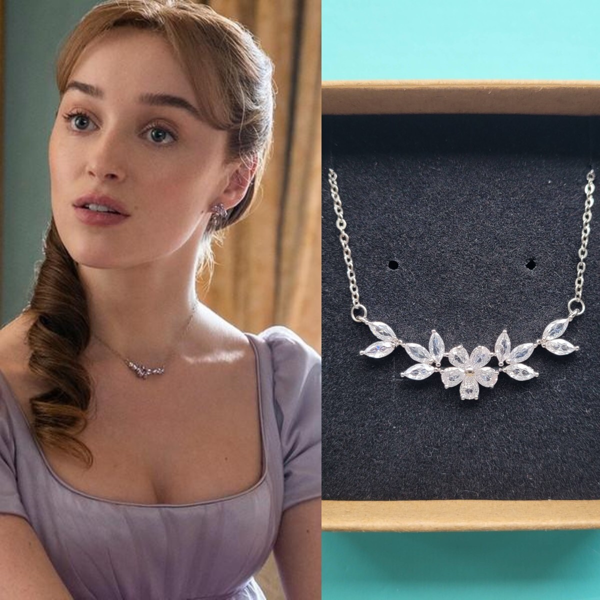 Duchess Of Hastings Daphne Bridgerton Inspired Delicate Floral