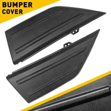 Set Front Bumper Guards Inserts Pads End Caps Cover Trim For Ford F150 2021-2023